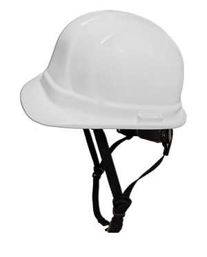 Dentec DEN-14LIDCSCR2-WHT LIDGUARD Cap Style CSA Type 2 Hard Hat with 4-Point Ratchet and Chin Strap - White