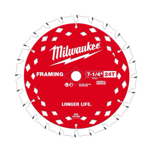 Milwaukee MIL-48-40-0722 7-1/4in 24T Framing Circular Saw Blade 2-Pack