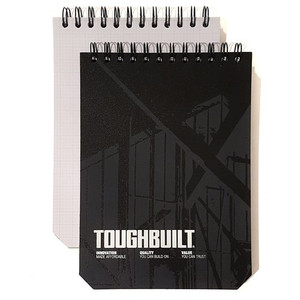 ToughBuilt TB-56-L-2 Large Grid Notebooks 2-Pack
