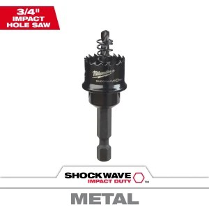 Milwaukee 3/4in SHOCKWAVE Impact Duty Hole Saw