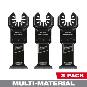 Milwaukee 49-25-1233 1-3/8in Bi-Metal Multi-Tool Blades 3 Pack