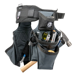 Badger B17 Twin Tool Belt Setup Gunmetal loaded