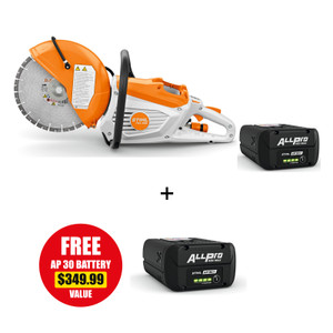 STIHL STIHL-TSA300-AP30 TSA 300 Battery Cut-Off Machine 12in Kit with AP 30 7.5Ah Battery