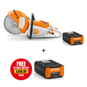 STIHL STIHL-TSA300-AP300S TSA 300 Battery Cut-Off Machine 12in Kit with AP 300 S 7.8Ah Battery