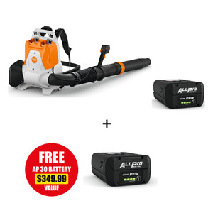 STIHL STIHL-BA11-011-5921-AP30 BRA 280 Battery Backpack Blower Kit with AP 30 7.5Ah Battery
