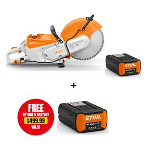 STIHL STIHL-TSA500-AP500S TSA 500 Battery Cut-Off Machine 14in Kit with AP 500 S 337Wh Battery