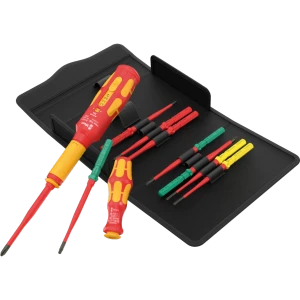 Wera Kraftform Kompakt VDE Safe-Torque Speed switch cabinet set Basic 2, 11-piece