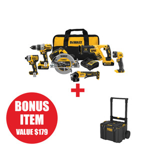DEWALT DCK695P2 + TOUGHSYSTEM 2.0 Mobile Storage bundle