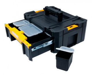 DEWALT DWST08035 TOUGHSYSTEM 2.0 Compact Deep Half Box Toolbox - Adzy's  Goods