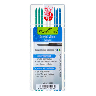 Pica-Dry Longlife Automatic Pencil With Pica-Dry 8 Pack Refill  (Multi-Color, Water Soluble) 30402 