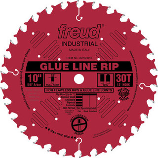 Freud FRE-LU87R010 10in X 24T FTG Thin Kerf Rip Saw Blade - Atlas