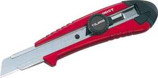 Tajima Rock Hard Auto Lock Utility Knife with 1 - 7 Point Rock Hard