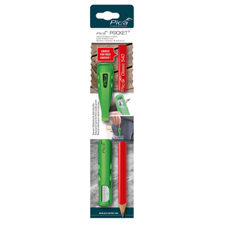 Pica-Dry Longlife Automatic Pencil With Pica-Dry 8 Pack Refill  (Multi-Color, Water Soluble) 30402 