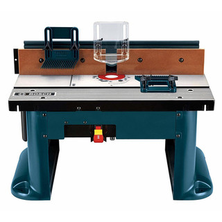 BOSCH RA1054 Guide de bord de défonceuse avec hotte d'extraction de  poussière et adaptateur de tuyau d'aspiration, noir