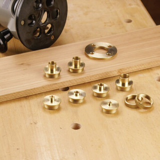 9pcs Brass Router Template Guide Bushing Set 4 Dewalt Porter Cable