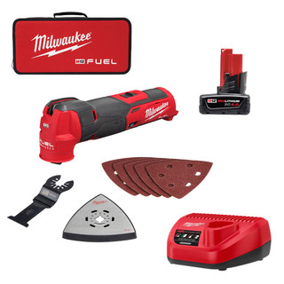 Milwaukee 3497-22 M12 FUEL 12V Cordless Li-Ion 2-Tool Combo Kit w/ 2 B –  MaxTool