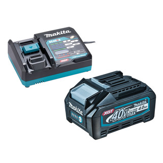 Pack MAKITA 2 batteries BL4025 40V 2.5 Ah + chargeur DC40RA en MAKPAC1-  191J81-6