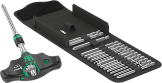 Simply buy Wera 2go H 1 tool set for wood applications, 134 pieces