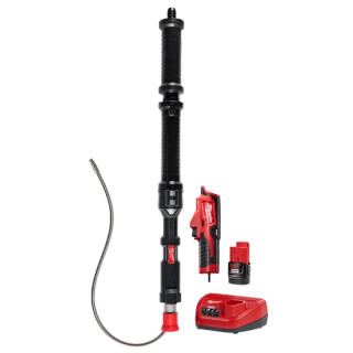 Milwaukee 2772A-21 M18 Fuel Drain Snake /w Cable Drive Kit