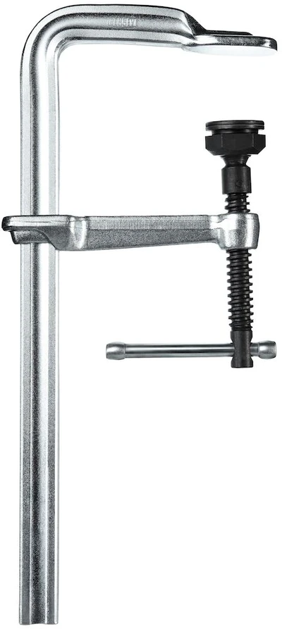 BESSEY EHKXL18 One-Handed Trigger Clamp – 600 Lb Force, 18” Opening, 3.6” Throat, Converts To Spreader Without Tools
