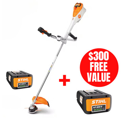 Stihl STIHL-FSA90R-AP300S FSA 90 R Cordless Grass Trimmer + AP300S