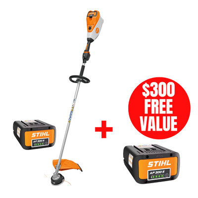 Stihl STIHL-FSA90R-AP300S FSA 90 R Cordless Grass Trimmer + AP300S