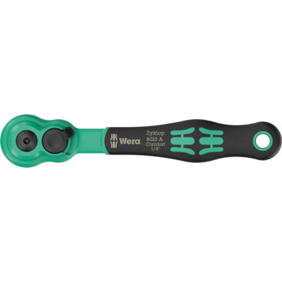 Wera Tools Wera-05003662001 8011 Zyklop Mini 4 Bit Ratchet, 1/4in