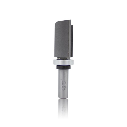 Dimar DIM-101RC8-25 1in Dia Carbide Tipped Template Bit Centre Ball Bearing 2 Flute 1/2in Shank 3-3/4in Length
