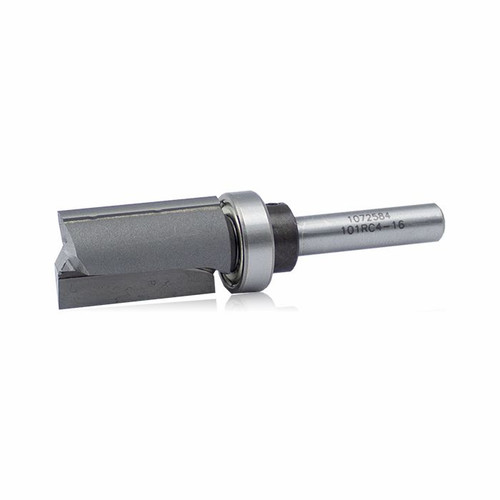 Dimar DIM-101RC4-16 5/8in Dia Carbide Tipped Template Bit Centre Ball Bearing 2 Flute 1/4in Shank
