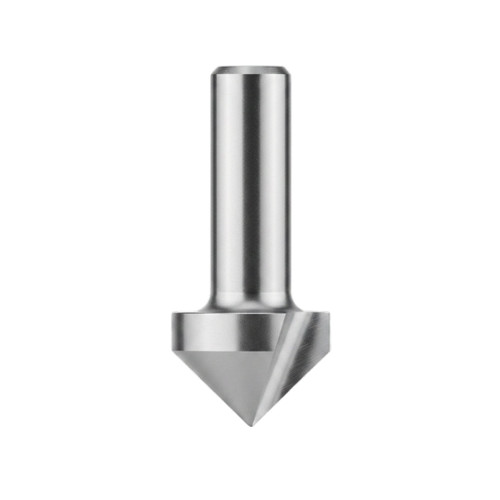 Dimar DIM-105R8-25 105R8-25 V-Groove Bit 1in Dia 90-Degree 2-Flute 1/2in Shank