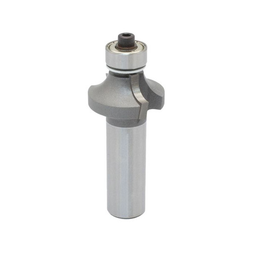 Dimar DIM-109R8-6 1in Dia Carbide Tipped Rounding Over Bit with Ball Bearing 2 Flutes 1/2in Shank 1/2in Radius 2-5/16in Length