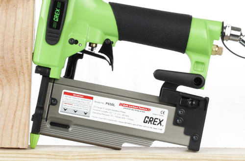 GREX Tools GREX-P650LXE  23ga 2in Headless Pinner 1 Touch Over Ride Lock Out