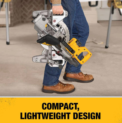 DEWALT DEW-DCS361B 20V Cordless 7-1/4in Sliding Miter Saw (Bare Tool)