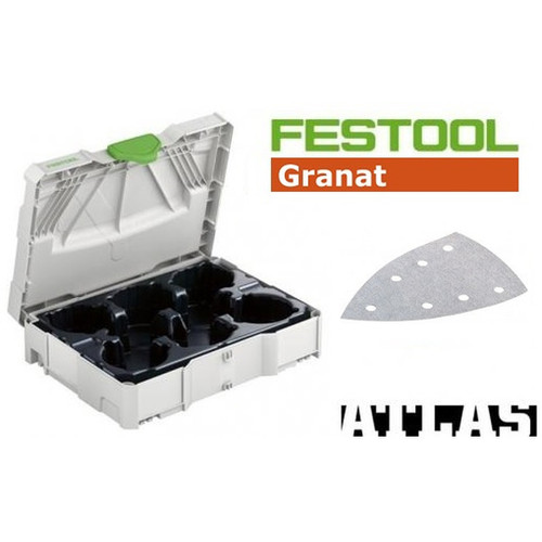 Festool FES-497686GR DTS400 Granat Sanding Paper Set