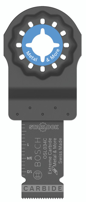 Bosch BOS-OSL034C  3/4in. Starlock Carbide Plunge Cut Blade