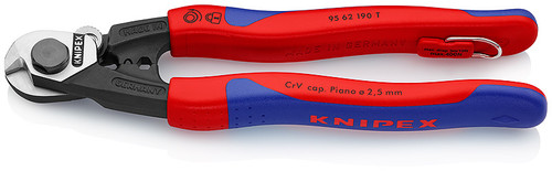 Knipex KNIP-9562190TBKA Tethered Wire Rope Cutter