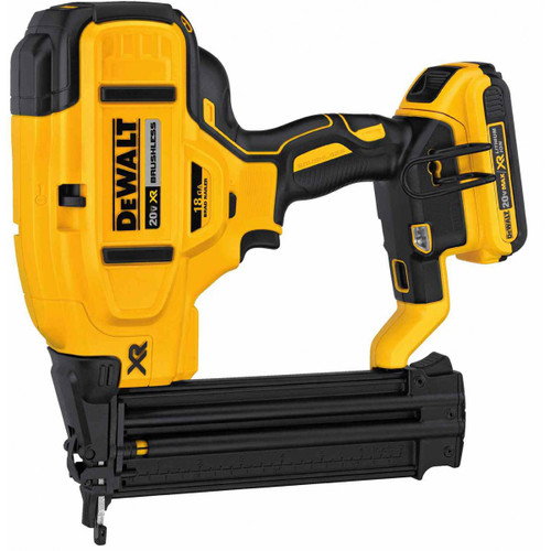 DEWALT DEW-DCN680D1 20V MAX XR Brushless 18G Brad Nailer 2.0Ah Kit