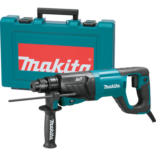 Makita HR2641 1" AVT Rotary Hammer, accepts SDS-PLUS bits (D-Handle)