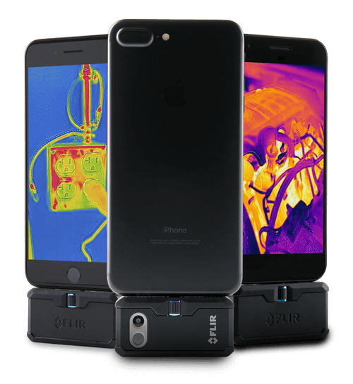 Flir Systems FLIR-ONEPROIOS One Pro Thermal Imaging Camera Attachment for iOS