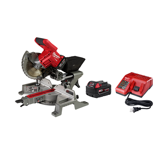 Milwaukee MIL-2733-21  M18 FUEL 7-1/4in Dual Bevel Sliding Compound Miter Saw Kit