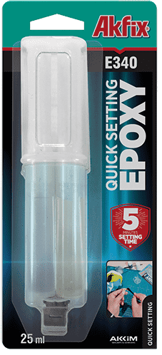 Akfix AK-E340  25ml Quick Setting Epoxy