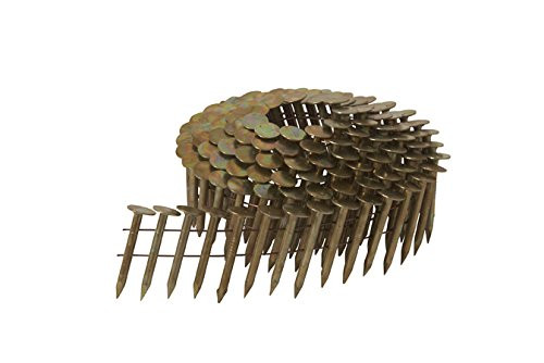Metabo HPT HPT-12111  1-1/4in Wire Coil Electro Galvanized Roofing Nails (7200 Pack)