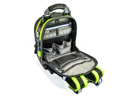 Veto Pac Pro VPP-TECH-PAC-HIVIS-YEL Backpack Tech Tool Bag - HIVIS