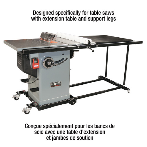 King Canada KING-KMB-1390X Heavy Duty Universal Mobile Base For Table Saws