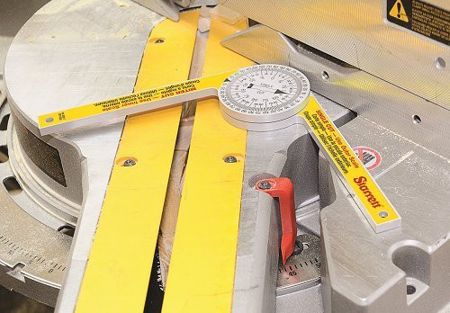 Starrett STAR-505P-7 7" Plastic Protractor