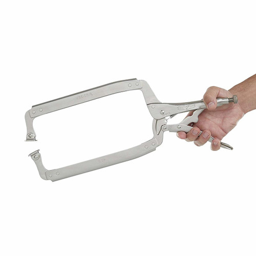 Irwin IRW-22 22 Vise-Grip 18SP 18" Locking C-Clamp w/ Swivel Pads