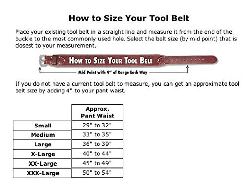 Occidental Leather OCC-5080DB Pro Framer Tool Belt Set with Double Outer Bags - Right Handed