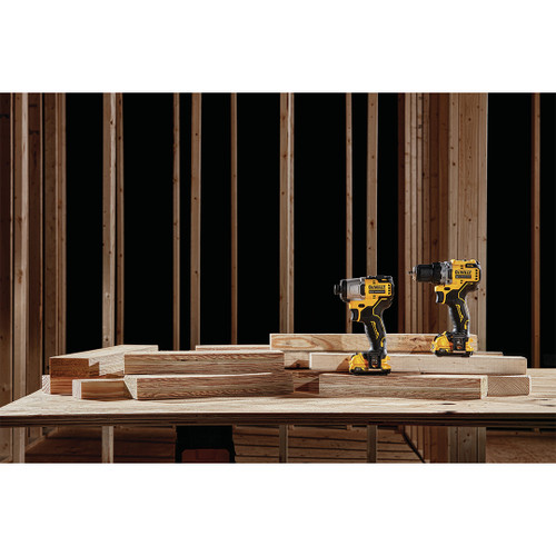 DEWALT DEW-DCK221F2 XTREME 12V MAX Brushless Cordless Drill and Impact Driver 2x 2.0Ah Kit