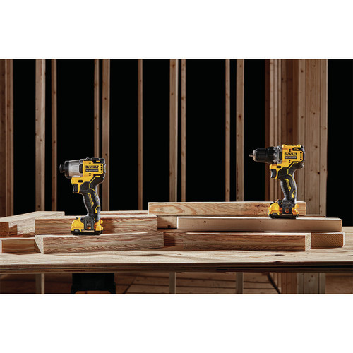 DEWALT DEW-DCK221F2 XTREME 12V MAX Brushless Cordless Drill and Impact Driver 2x 2.0Ah Kit