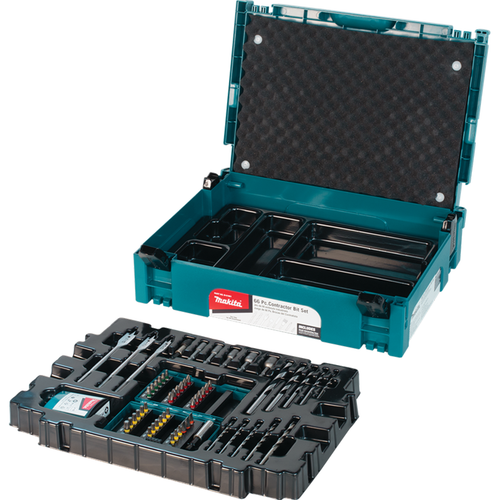 Makita MAK-B-51661 66pc Drill & Driver Bit Interlocking Accessory Kit